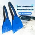 thumbnail image 2 of Mightlink Defrosting Scraper Labor-saving Silicone Non-slip Handle High Efficiency Non-scratching High-strength Deicing Easy to Carry Car Windshield Snow Shovel for Home, 2 of 7