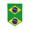 thumbnail image 6 of Flag Of Brazil Garden Flag Double Sided Flags with Vivid Color for Yard Lawn Garden Decor 12.5 x18 Inch Fillet, 6 of 7