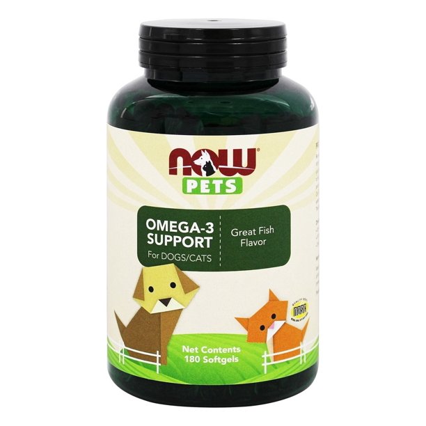 Now Pets Omega3 Support 180 gels