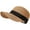 Brown, variant on YooGuoGuo Men Women Solid Color Straw Baseball Cap Breathable Outdoor Sun Hat Beach Cap