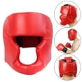 thumbnail image 1 of Boxeo Sparring Headgear Protección para la cabeza Mejillas Proteger la cabeza suave 58 a 66CM shamjiam Casco de boxeo, 1 of 9