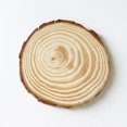 thumbnail image 2 of Unfinished Natural with Tree Bark Wood Slices  4 Pcs Disc Coasters Wood Coaster Pieces Craft Wood Kit Circles Christmas Ornaments DIY Crafts with Bark for Crafts Rustic Wedding, 2 of 3