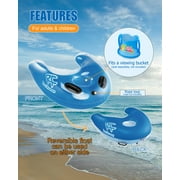 Reef Tourer Inflatable Snorkeling Float, Blue