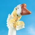 thumbnail image 4 of 23In Porch Pet Goose Clothing Set Spring Floral Cape for Garden Ornaments and Outdoor Yard Entryway Decoration, 4 of 8