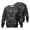 Black, variant on Shirts for Men Long Sleeve Crew Neck Casual Fall Trendy Camo Print Pullover Loose Fit Athletic Workout Blouses Dark Green 2XL