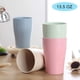 thumbnail image 3 of Fiudx Juego de Vasos Reutilizables, Duraderos y Seguros, Gran Capacidad de 450 Ml, Diseño Apilable y Fácil de Limpiar, Versátiles para Café, Té, Jugo y Agua, 4 Colores, Juego de 4 Piezas, 3 of 7