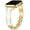 Gold/White, variant on Slim Metal Band Compatible with Apple Watch Band for Women 38/40/41/42/44/45/46/49mm, Dressy Enamel Bracelet Bangle Strap Jewelry Band for iWatch Series 11/10/9/8/7/6/5/4/3/SE/Ultra