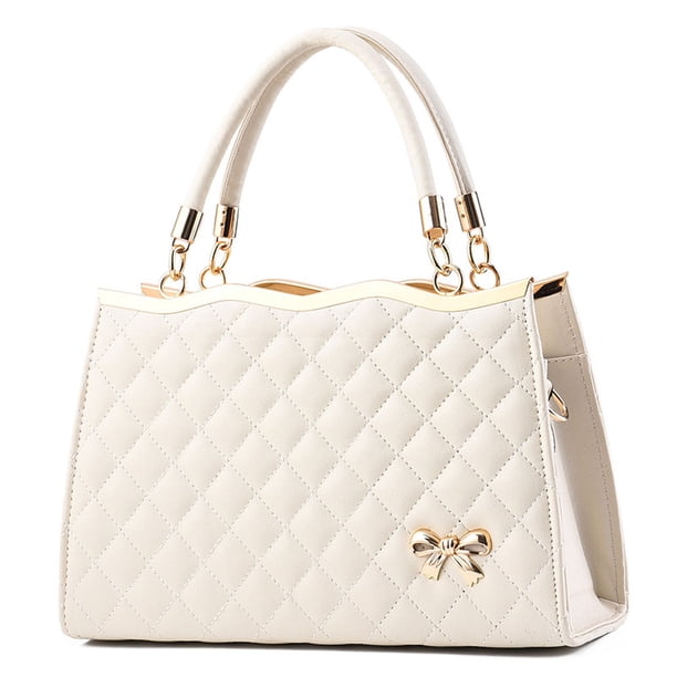 Bolsos adecuados para viajes diarios de mujeres Bolso de hombro de cuero artificial, Bolsos de mano de gran capacidad