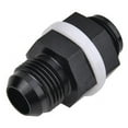 thumbnail image 4 of Adaptador de montaje de mamparo de anodizado Conector de tubo de línea de negro AN12 Zulema Adaptador de montaje de mamparo, 4 of 6