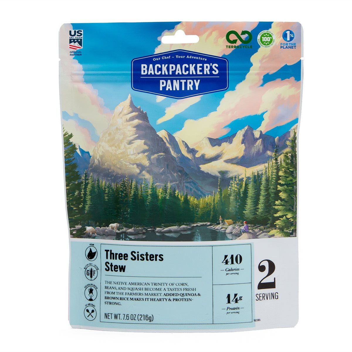 Backpacker's Pantry (6 Pack) 102385 Three Sisters Stew