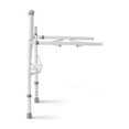 thumbnail image 6 of Medline Steel Drop Arm Commode, Supports up to 300 lbs, Gray, 6 of 7