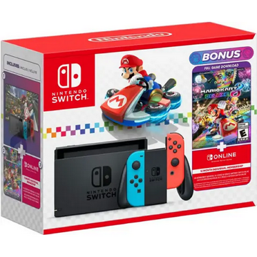 Pre-Owned Nintendo Switch: Mario Kart 8 Deluxe Bundle - Multi