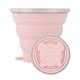 thumbnail image 1 of Taza de agua plegable, taza de agua plegable de silicona, taza plegable de silicona, durabilidad prolongada, 1 of 12