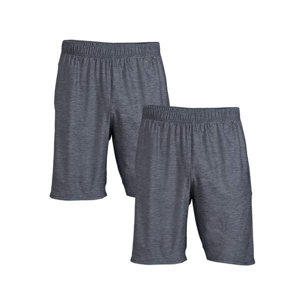Athletic Works Men's and Big Men's Knit Shorts, 2Pack, Sizes S3XL