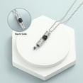 thumbnail image 5 of Sunflower Urn Necklace for Ashes Cylinder Bar Necklace for Ashes for Women Pendant Keepsake for Ashes Memory Cremation Jewelry Sunflower Celtic Necklace Jewelry for Women, 5 of 5