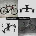 thumbnail image 4 of Swivel Garage Bike Wall Mount, Space Saving Upright Mountain Bike Rack, Mountain Bike Rack, Wall Mounted Bike Hook, Padded Upright Bike Storage Rack (Max Load 50kg), 4 of 5