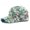 White, variant on New European and American ethnic style personalized printed hat for women, hard-brimmed baseball cap, outdoor sun protection cap, vintage floral duckbill cap