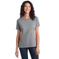 thumbnail image 1 of DESCATALOGADO Port & Company - Camiseta de algod?n hilado en anillo para mujer 4XL Athletic Heather * Puerto & Compa??a LPC150, 1 of 1