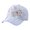 Light Blue, variant on Elegant Crystal Baseball Hat for Women Breathable Sun Protective Hat with Butterfly Designs for Vacation Spring Headwear
