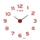 thumbnail image 3 of Reloj de pared Injueey con espejo Rojo, 3 of 6
