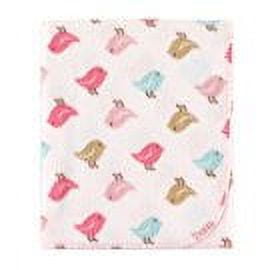 Luvable Friends Baby Coral Fleece Blanket, Gray Dot, One Size