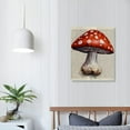 thumbnail image 4 of Nawypu Vintage Mushroom Poster,Retro Aesthetic Poster,Mushroom Wall Decor, Mushroom Wall Decor,Retro Cottagecore Wall Decor Paintings for Bathroom Bedroom, 4 of 5