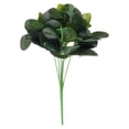 thumbnail image 1 of Uxcell Plantas de Verdura Artificial, 7 Ramilletes de Planta Verde con Hojas de Schefflera para el Hogar, Verde, 1 of 6