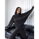 thumbnail image 5 of Conjunto Deportivo de Dos Piezas para Mujer, Ideal para Otoño Incluye Sudadera de Larga con Cremallera y Pantalón Negro L, 5 of 9