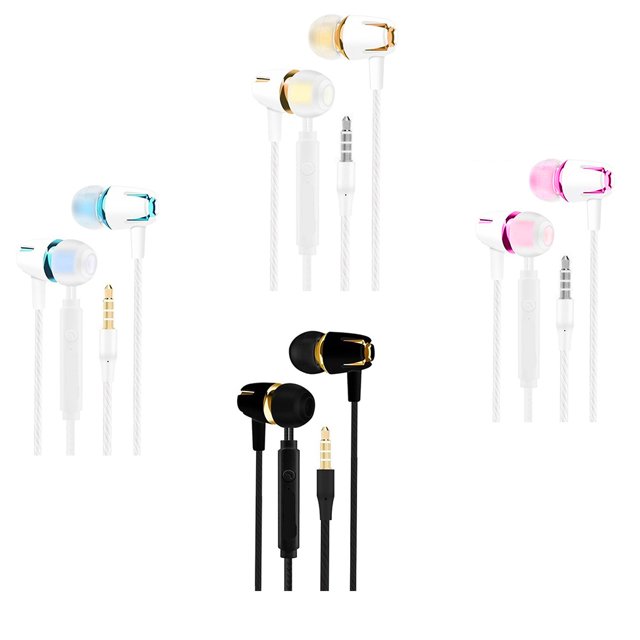 In Ear Earphone Running Sports headphone ; Sports earbuds Headphone Wired Earplug Headset with Microphone for Android for IOS