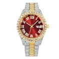 thumbnail image 1 of WREESH Montre Homme Mode Horloge Acier Inoxydable Décontractée Habillée Poignet Cristal, 1 of 1