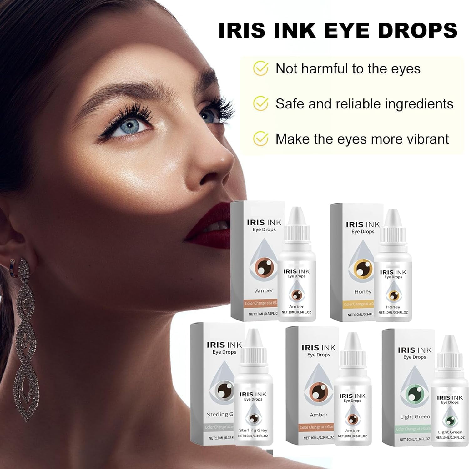 Spectraeye Color Changing Drops, Color Changing Eye Drops, Eye Color Changing Drops, Lighten & Brighten Your Eye Color