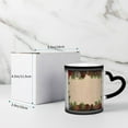 thumbnail image 5 of (Pine Cone Border) 11 Oz Color Changing Mug, Heat Sensitive Mug, Color Changing Coffee Cup, Funny Print Mug, Novelty Gift for Holiday and Birthday, 5 of 9