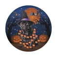 thumbnail image 3 of Lotusprinthandmade Cute Pug Dog Halloween Spare Tire Cover With Backup Camera Hole 6 Sizes (34 in. V2), 3 of 7