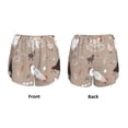 thumbnail image 5 of Lsque Chicken Printed Women's Running Shorts with Liner Pockets,Elastic Quick Dry Workout Athletic Gym Yoga Shorts,Womens High Waist Shorts-Medium, 5 of 9