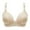 Beige, variant on Penkiiy Women Bras Women's Bra Wire Free Underwear OnePiece Cross Side Buckle Bra Everyday Underwear Bras Beige Bras