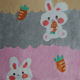 thumbnail image 2 of Frazada Matrimonial Ligera Estampada, Flannel Extra Suave MOD . CONEJO BABY, 2 of 3