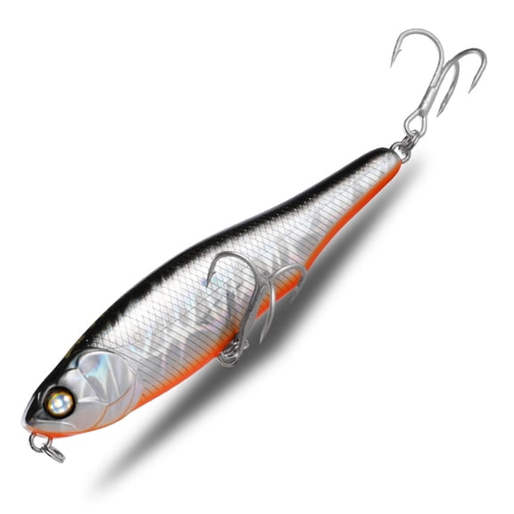 lixuesong Hard Baits for Trout 10cm 12.8g Topwater Pencil Fishing Lures with Hook Walking Artificial Baits