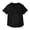 Black, variant on Men's Casual Loose T-Shirts Summer Round Neck Loose Fit Ice Silk Short Sleeve Stretch Breathable Cool And Breathable T Shirt(Black,S)