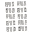 thumbnail image 4 of MERRYHAPY 10 Pcs Codes d'Angle pour Meubles en Acier Inoxydable Cadres Photo Argentés avec Design Résistant à la Rouille, 4 of 8