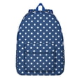 thumbnail image 1 of Modern Aesthetic Geometric Backpack, Stylish Abstract Art School Bag with Minimalist Chic Design and Retro Fashion Colorful Patterns, 1 of 5