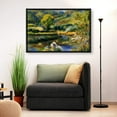 thumbnail image 2 of IDEA4WALL Framed Canvas Wall Art for Living Room, Bedroom La Grenouillere by Pierre-Auguste Renoir Canvas Prints for Modern Home Decoration Ready to Hang, 2 of 4