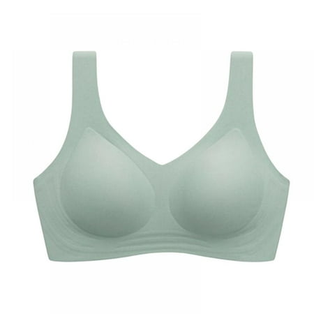 

Everyday Bras for Women Wirefree - Full Coverage Non-Padded Ultrathin Ultra-Soft and Breathable Comfort Everyday Soft Bras(1-Packs)