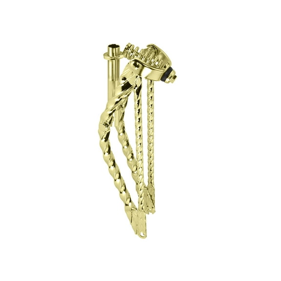 Bike 20 Lowrider Classic Square Twisted Spring Fork 1 Inch Gold.