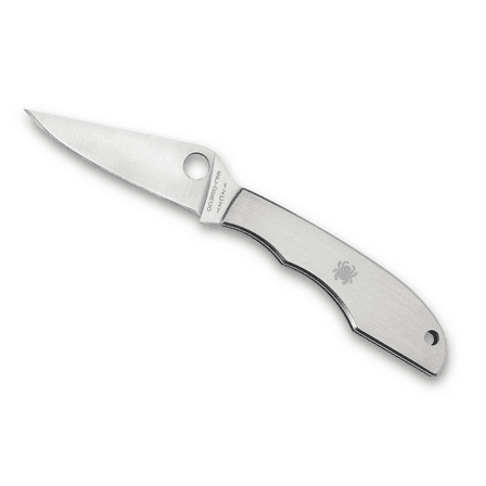 Spyderco Grasshopper Stainless Steel PlainEdge Folding Knife