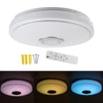 thumbnail image 4 of Luz de techo LED inteligente Sunnimix Altavoz de música Bluetooth RGB Control Remoto 34cm, 4 of 8