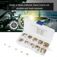 thumbnail image 2 of Tuerca integrada 150 piezas / juego Inserto de latón fácil de usar práctico y simple de usar para reparar accesorios de reparación de hardware ANGGREK Otros, 2 of 8