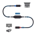 thumbnail image 2 of Cable Matters Active USB C Cable with 4K Video and 5 Gbps Data Transfer 16.4 ft for Portable Monitor, Oculus Quest 2 VR Headset, and More, 2 of 7