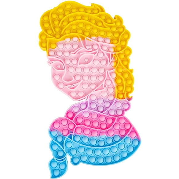 Jumbo Big Giant Pop Fidget Toys Bubble It Huge Mega Large Biggest Popitsfidgets Sensory Toy Poppers Pops Popit Popits Popping Popitz Its It's Stress Relief Autism Push, Rainbow Gift Cute Bubbles Women