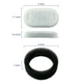 thumbnail image 7 of PET STANDARD Replacement Water Filter & 12 Pack Replacement Pre-Filter Sponges Compatible With PETLIBRO® Stainless Steel Pet Water Fountain Model #PLWF003, 67oz/2L, Cat Water Fountain Pack of 12, 7 of 7