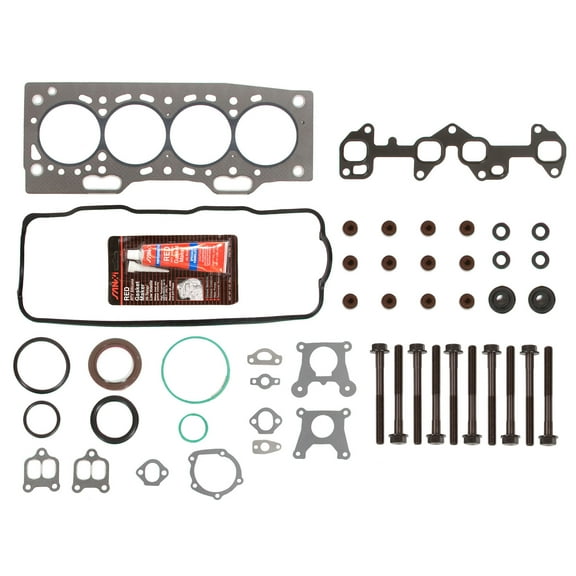 Evergreen HSHB2002 Head Gasket Set Head Bolts Fit 87-94 Toyota Tercel 1.5 SOHC 12V 3E 3EE